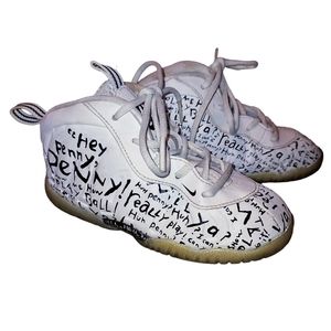 NIKE AIR Kid's Little Posite 1 GS 'Lil Penny' Sneakers 9C